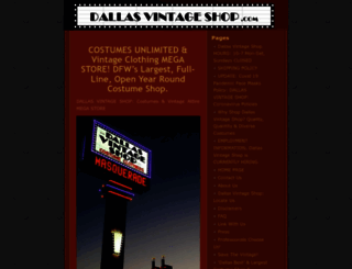 dallasvintageshop.com screenshot