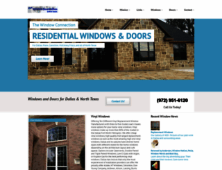 dallaswindows.com screenshot