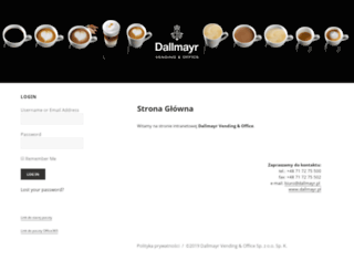 dallmayr.com.pl screenshot