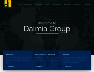 dalmia.co.in screenshot