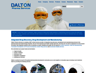 dalton.com screenshot