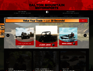 daltonmountainmotorsports.com screenshot
