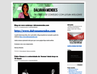 dalvanamendes.wordpress.com screenshot