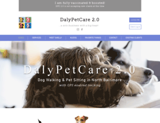 dalypetcare.com screenshot