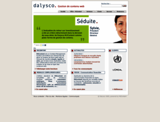 dalysco.com screenshot