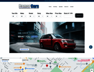 damar-cars.com screenshot
