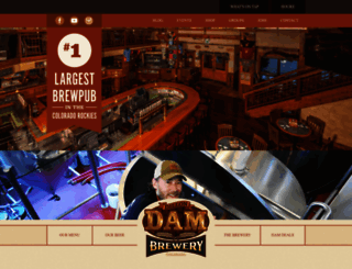 dambrewery.com screenshot