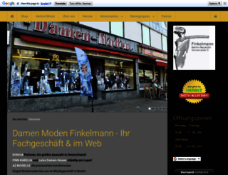 damen-moden-finkelmann.de screenshot