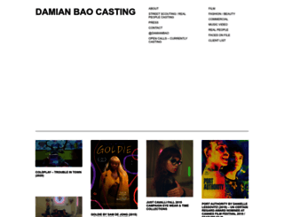 damianbao.works screenshot
