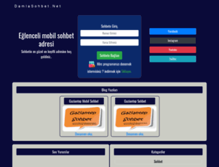 damlasohbet.net screenshot