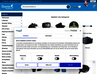 dammbutiken.se screenshot