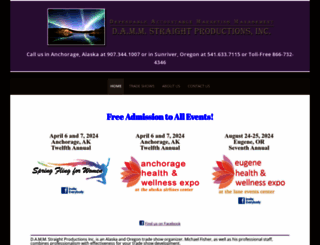 dammstraightproductions.com screenshot