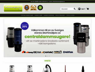 dammsugaren.se screenshot