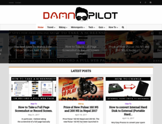 damnpilot.com screenshot