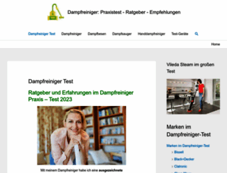 dampfreiniger-test.com screenshot