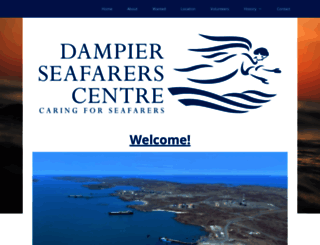 dampierseafarers.org screenshot