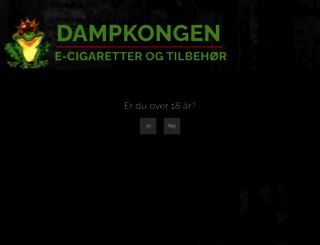 dampkongen.dk screenshot