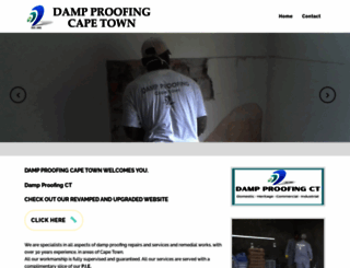 dampproofingcapetown.co.za screenshot