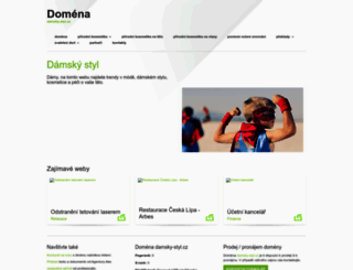 damsky-styl.cz screenshot