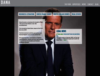 dana-avocats.fr screenshot