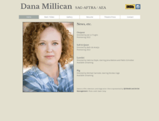 danamillican.com screenshot