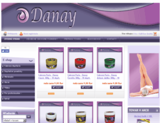 danay.sk screenshot