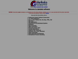 danbala.com screenshot