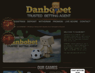 danbobet.com screenshot