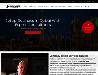 danburitecorp.com screenshot