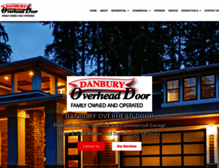 danburyoverheaddoor.com screenshot