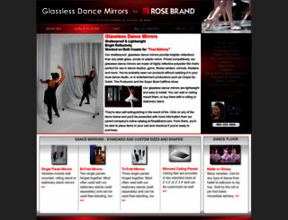 dance-mirrors.com screenshot