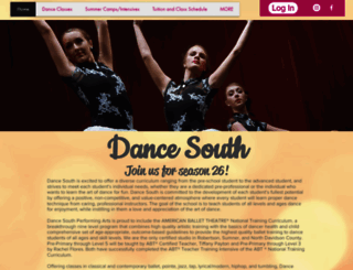 dance-south.com screenshot
