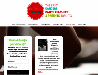 danceadvantage.net screenshot