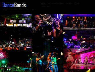 dancebands.com screenshot