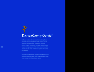 dancecompgenie.com screenshot