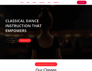danceconservatoryofdenver.com screenshot