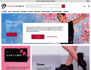 dancedirect.com screenshot