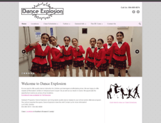 danceexplosion.wpengine.com screenshot