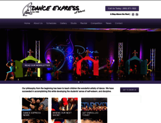 danceexpress5678.com screenshot