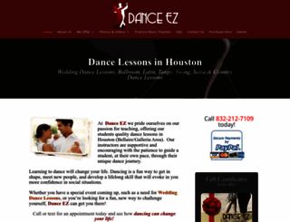 danceez.com screenshot