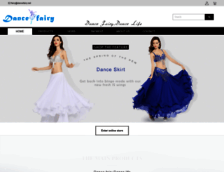 dancefairy.net screenshot