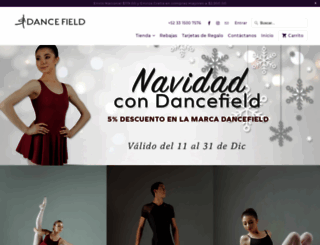 dancefield.com.mx screenshot