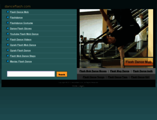 danceflash.com screenshot