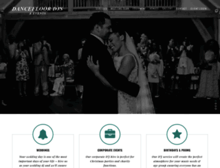 dancefloor-djs-events.com screenshot