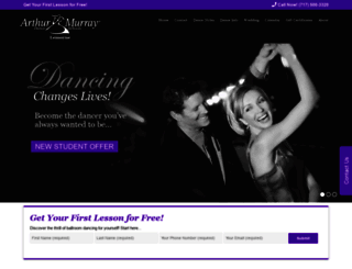 dancelessonslemoyne.com screenshot