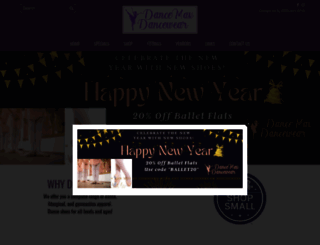 dancemaxdancewear.com screenshot