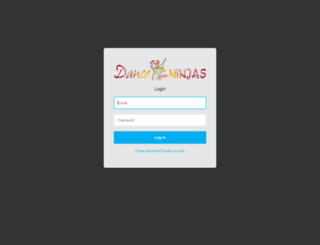 danceninjas.customerhub.net screenshot