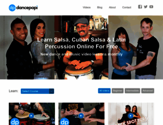 dancepapi.com screenshot