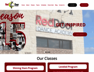 dancereddoor.com screenshot