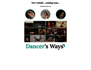 dancersways.com screenshot